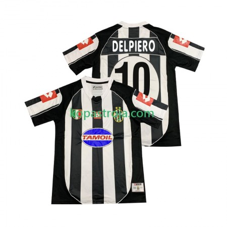 Billiga Fotbollströjor Juventus DEL PIERO 10 2003 Retro Hemma tröja 2002 Kortärmad